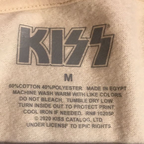 EUC KISS Band Sweatshirt - Picture 2 of 2